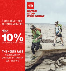 the north face grand indonesia
